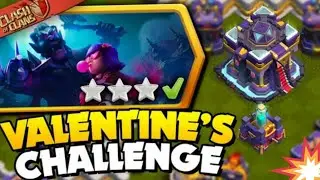 Easily 3 Star The Valentine's Day Challenge (Clash Of Clans) coc ll 2023 ll