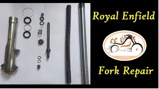 Royal enfield fork repair
