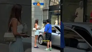 Пикап красивой девушки… 