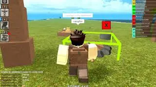 How to cook raw meat or ore's in Booga Booga Roblox