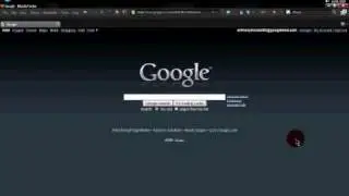 How to make Google Black and make the Logo Gray(firefox)