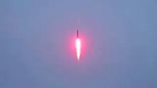 Пуск межконтинентальной баллистической ракеты 