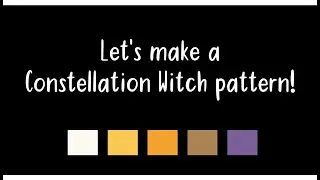 The Constellation Witch - Pixel Art Time-lapse