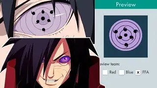 Bonk.io - How to make the skin of rinnegan and rinnegan supreme (naruto)