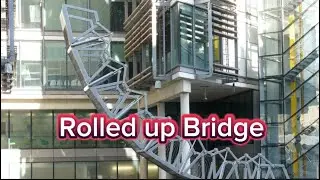 Have you ever seen a bridge that can be rolled up?