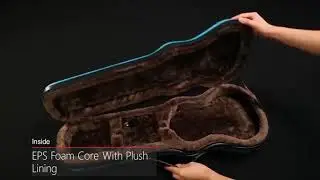 Crossrock CRA400 Zippered Hard Case for Ukulele