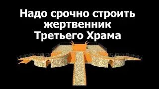Надо срочно строить жертвенник Третьего Храма.