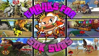 RoyaleWithCheese 50k Subs Special Episode!!! Thank You Guys So Much!!! - ARK and More Highlights