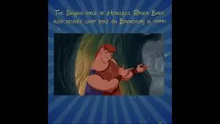 What else did he perform? #disney #animation #trivia