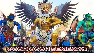 PAWAI OGOH-OGOH DESA SEMBAYAT | KARNAVAL SEMBAYAT Paling diTUNGGU Warga GRESIK | OGOH OGOH BALI