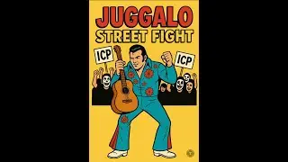 Juggalo Street Fight Honky Tonk Man #wrestling #wwe #wwehof #icp #juggalo #axounpro #jcw #eccw #ecw