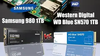 Samsung 980 1TB vs Western Digital WD Blue SN570 1TB Comparison.