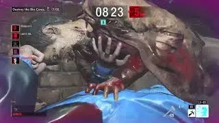 When you get trolled by a single AI zombie - Resident Evil Resistance
