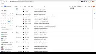 How to use Google Calendar to help you track Google Classroom Assignments