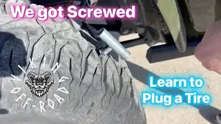 Tire Emergency: Plug It Right