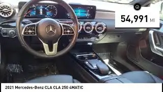 2021 Mercedes-Benz CLA Orange CA U42071