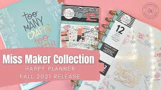The New Miss Maker Collection || Happy Planner Fall Release