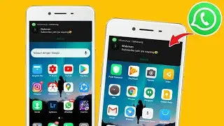 Cara membalas pesan whatsapp di atas layar hp oppo a37f