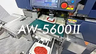 AW-5600ATII - Fully integrated weigh-wrap-label system