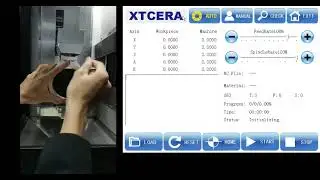 Знакомство с интерфейсом станка XTCERA XMill 500. Калибровка. Видео для зубных техников. ГК Риком