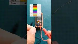 How to Read Resistor Color Code with HM99 HOMTOOLS Digital Multimeter 