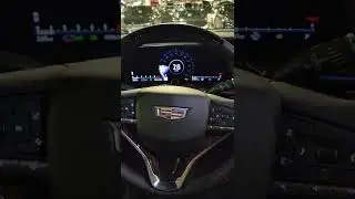 2022 Cadillac Escalade startup sequence 