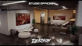 Dekogon Unreal Marketplace - Studio Offices (UE4)