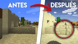 ¡ESTE TEXTURE PACK TRANSFORMA LAS TEXTURAS DE MINECRAFT A UNAS 3D!