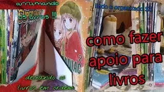 Como fazer Apoio/Suporte para livros - MUITO FÁCIL 😍😘😊