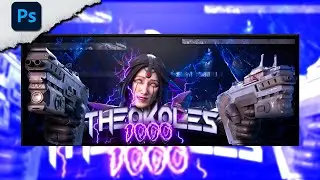 Speedart- 3D Twitch Horizon Header!(Apex Legends)