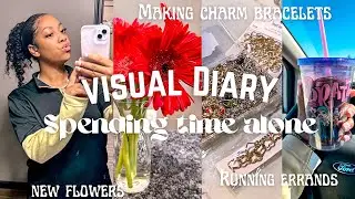 Visual Diary 02 | Shopping, Making Jewlery, editing | Spending time alone