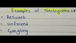 Neologisms [Examples] in NLP #naturallanguageprocessing #nlp #nlp_coaching #nlponline #nlptraining