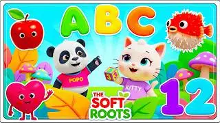 Preschool Learning activities for 3 year olds at home | Learn ABC Phonics Shapes Numbers Colors 🌈