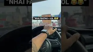 As Per NHAI, Fastag Save Time , Money, Petrol = LoL 😂🫢. #shorts #baleno #nhai #highway #Fastag