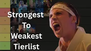 Ranking Every Fighter In Cobra Kai S6 Part 2 (Tierlist)
