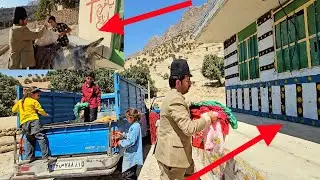 ."The Beginning of Journey: Ishaq and Family's New Life the Village"🏕🏘