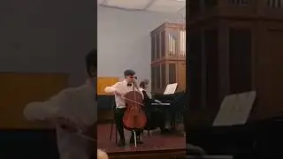 П. Бони - Ларго и аллегро, виолончель, в исполнении Артёма Белоусова. Полное видео на канале