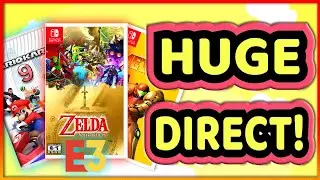 HUGE E3 2021 Nintendo Direct! | Zelda , Metroid,  Switch Pro Leaks , Mario Kart & MORE!