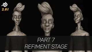 Blender 2.81 Sculpting Stylized Character Tutorial Series | Final Details