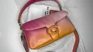 Unboxing Coach Pillow Tabby 26 petunia ombre color Outlet