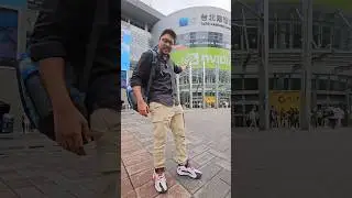 Hello Computex 2023... Welcome to Taiwan 🤩 #shorts #ytshorts #computex