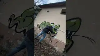 Graffiti Throwie 🔥 #graffiti #streetart #reels #art #viral