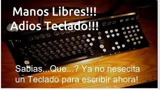 Manos Libres!!! Para escribir tu próximo Libro!!!