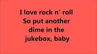 Joan Jett I Love Rock N Roll lyrics