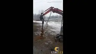 ГИДРОБУР | ЯМОБУР | ГИДРОВРАЩАТЕЛЬ НА ЭКСКАВАТОРЕ YANMAR