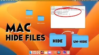 How To Hide ANY File Or Folder On Mac - Macbook Secret