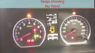 No Petrol Indication in Honda Car