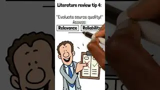 Literature Review Tip 4 I Dr Dee