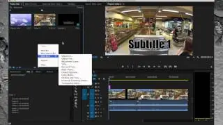 Premiere Pro Basics - Subtitles