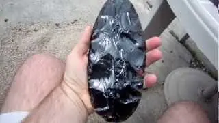 Flintknapping comments on new materials, points, and boppers